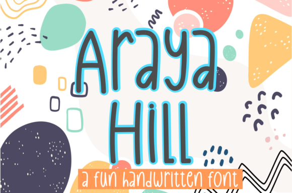 Araya Hill: A Display Font for Thoughtful Typography