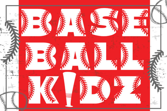 Baseball Kidz: A Playful Display Font for Sports-Themed Designs