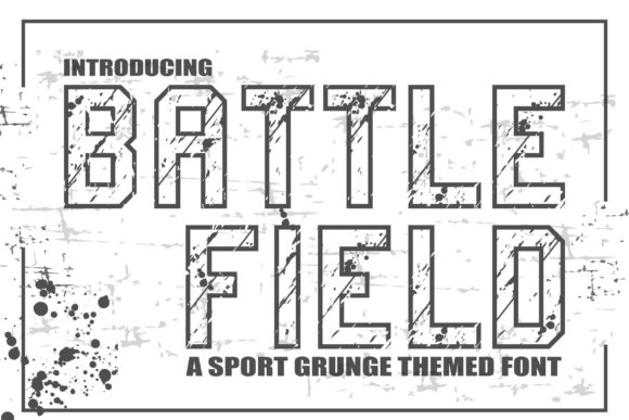 Battlefield Font: A Bold Display Choice for High-Impact Designs