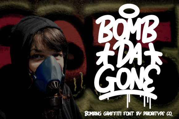 Bomb Da Gone Font for Dynamic Branding and Social Media