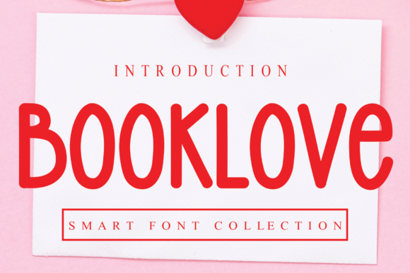 Booklove: A Bold Display Font for Creative Makers