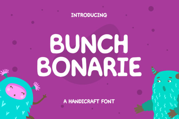 Bunch Bonarie Font for Quirky Editorial Design