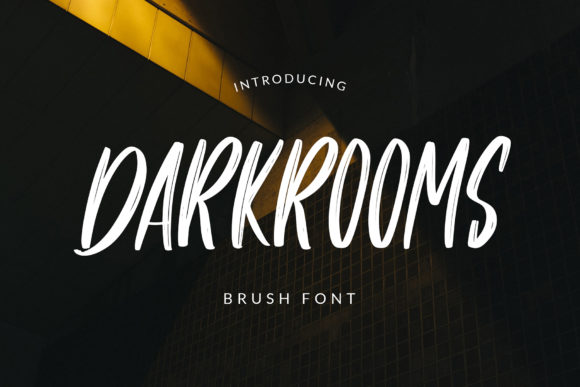 Darkrooms Font for Professional and Stylish Branding