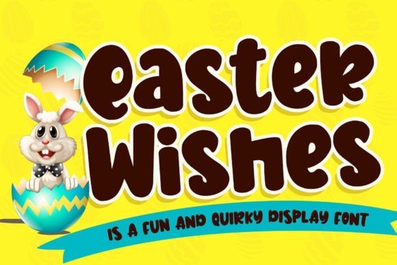Easter Wishes Font for Vibrant Campaign Designs