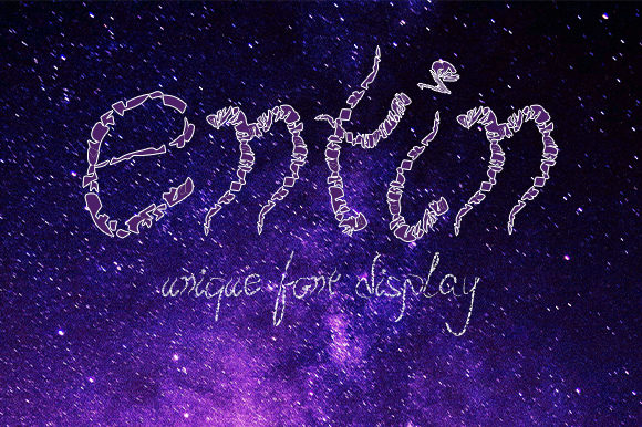 Entin Display Font for Editorial Design and Branding