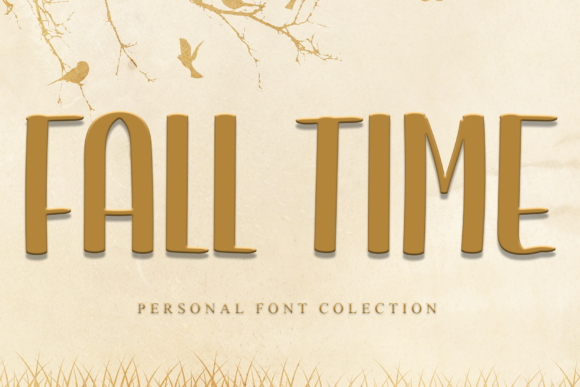 Fall Time Font for Bold Branding and Eye-Catching Designs