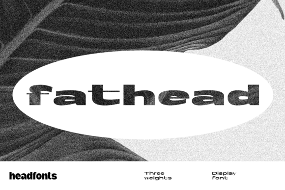 Fathead Display Font for Modern Web Design