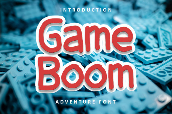 Game Boom Font for Eye-Catching Editorial Designs