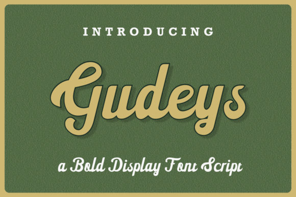 Gudeys Font Download for Stylish Design Projects