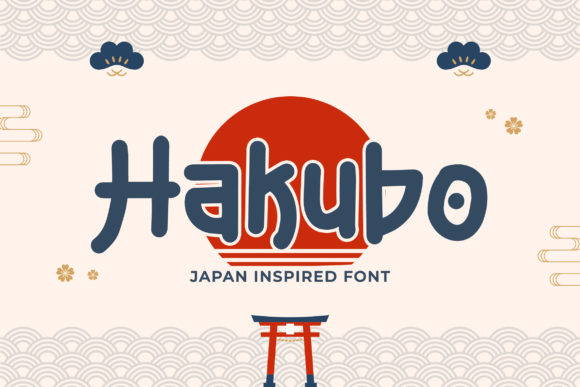 Hakubo: A Japanese-Inspired Display Font for Editorial Design