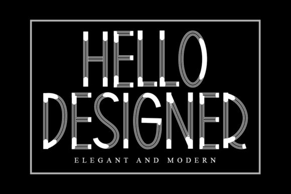 Hello Designer: A Playful Font for Bold Branding