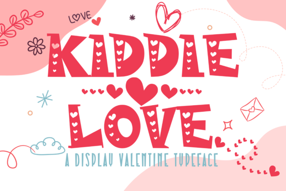 Kiddie Love Font: A Romantic Display Choice for Designers