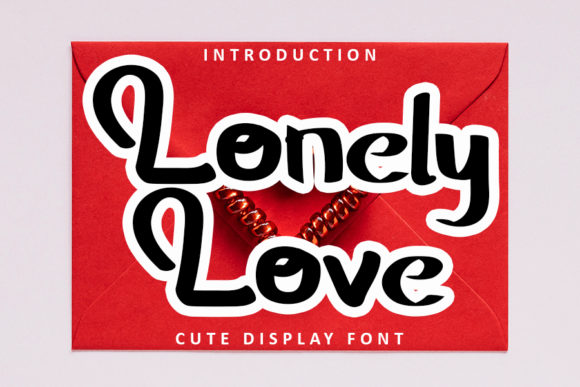 Lonely Love Font for Modern Web Design Projects