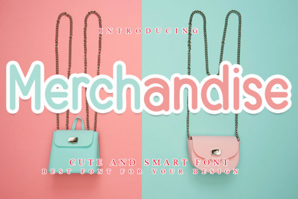 Merchandise Font for Modern Editorial Design