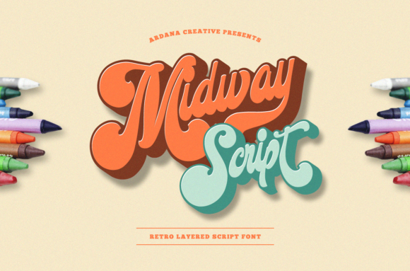Midway: A Playful Vintage Font for Your Brand’s Visual Upgrade