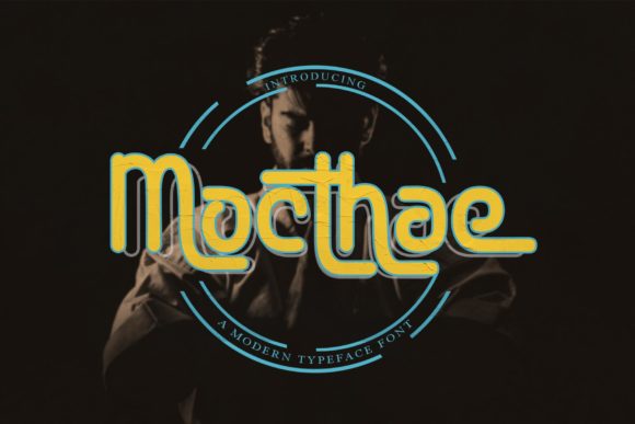 Mocthae: A Fun Display Font for Creative Makers