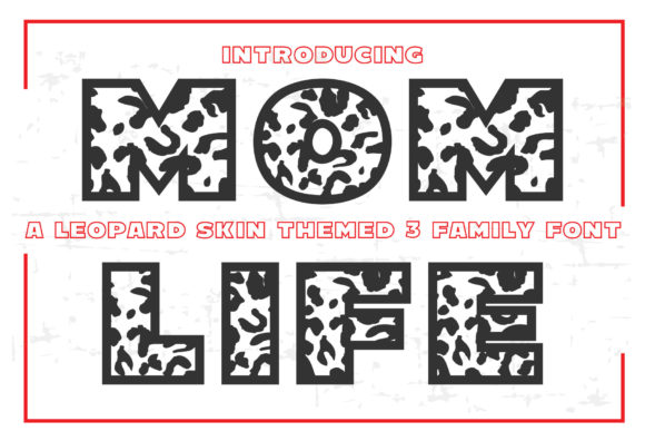 Mom Life: A Youthful Display Font for Creative Projects