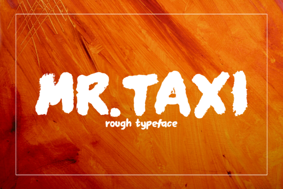 Mr Taxi: A Bouncy Font for Fresh Branding