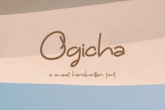Ogicha: A Sweet Handwritten Font for Branding Magic