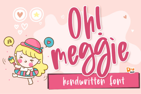Oh Meggie: A Playful Display Font for Creative Campaigns