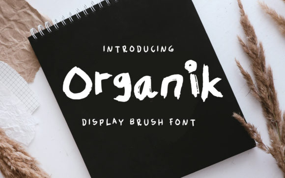 Organik: A Joyful Display Font for Eye-Catching Campaigns
