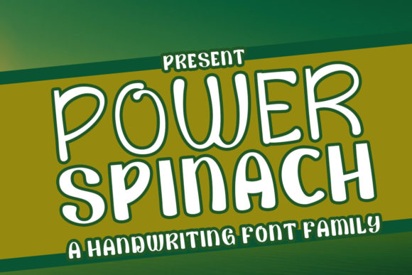 Power Spinach: A Font That Elevates Your Brand's Visual Story