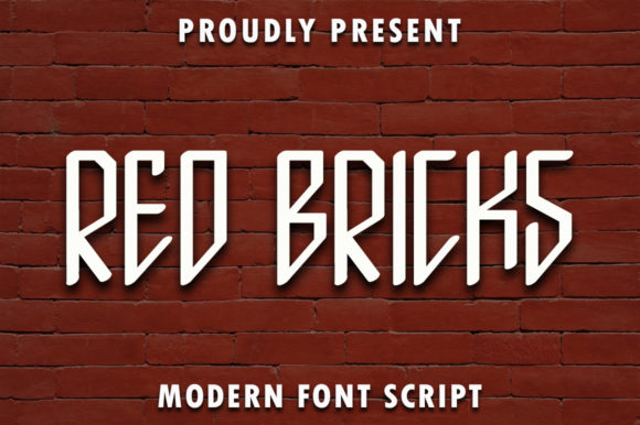 Red Bricks: A Display Font for Modern Editorial Design