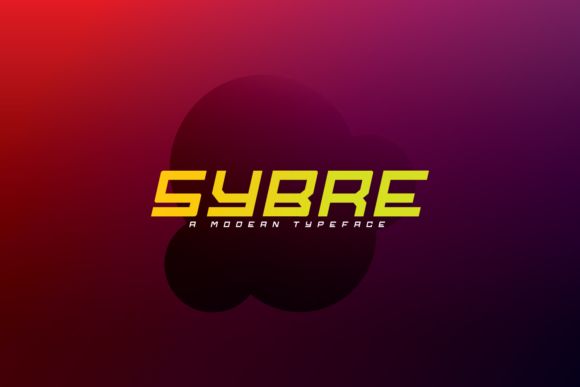 Sybre: A Bold Display Font for Handmade Creations