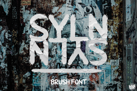 Syln Bold Brushed Display Font for Editorial Design