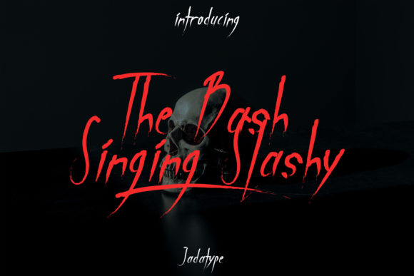 The Bash Singing Slashy for Halloween-Themed Design Projects