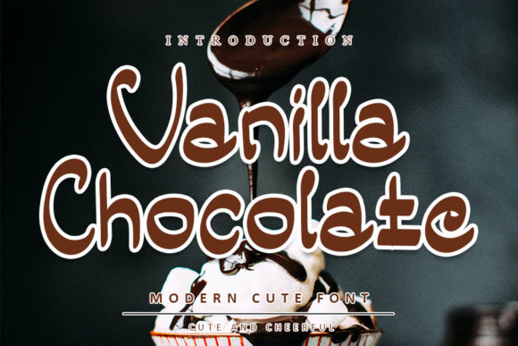 Vanilla Chocolate Font for Trendy Craft and Design Projects